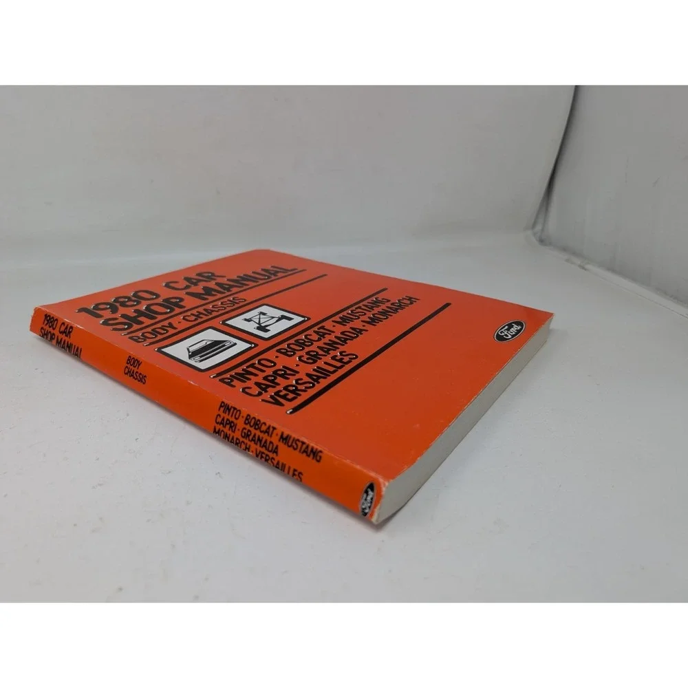 1980 Ford‎ Car Shop Manual Electrical Mustang Capri Pinto Body Chassis OEM